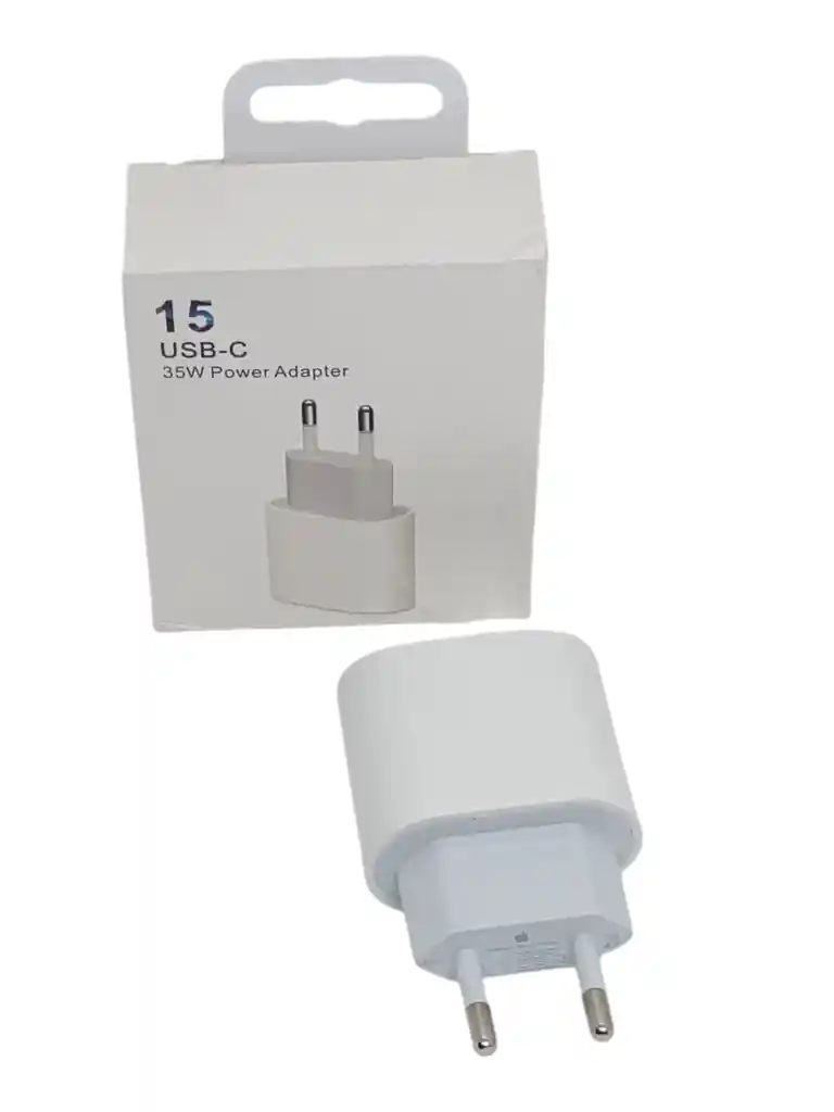 Cargador Adaptador Pared Usb-c Carga Rápida 35w