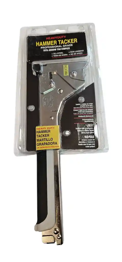 Grapadora De Martillo 140/4 14mm. Metalica Heavy Dutty