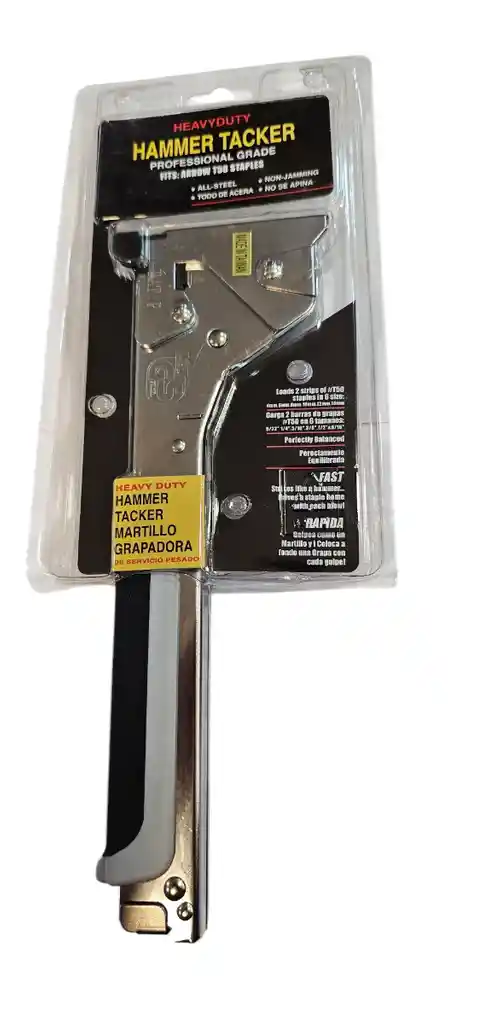 Grapadora De Martillo 140/4 14mm. Metalica Heavy Dutty