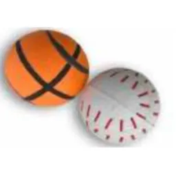 Turbo Dog - Set De 2 Pelotas De Tenis De 10.2 Cm Diseño Deportes Con Sonido Para Perros (sdr-231)