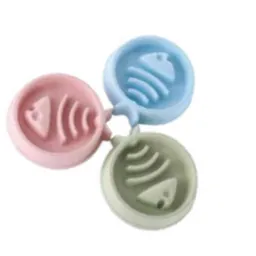 Plato De Alimentacion Lenta En Forma De Pez Para Perros Tq011-1