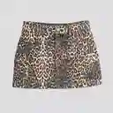 Falda Cargo Animal Print S Mujer Raindoor