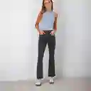 Pants Flare Cintas Negro 40 Mujer Raindoor