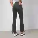 Pants Flare Cintas Negro 40 Mujer Raindoor