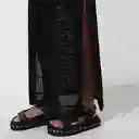 Vestido Tejido Negro Xs Mujer Raindoor