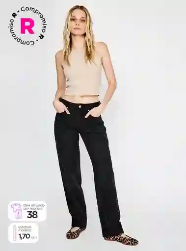 Jeans Mujer Index Recto Talla 40