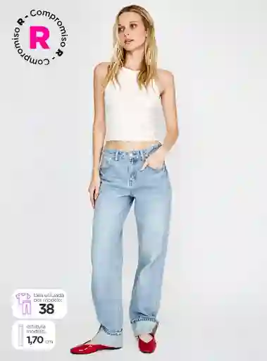 Jeans Mujer Index Recto Talla 40