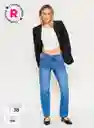 Jeans Mujer Index Mom Talla 42