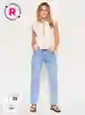 Jeans Mujer Index Mom Talla 40