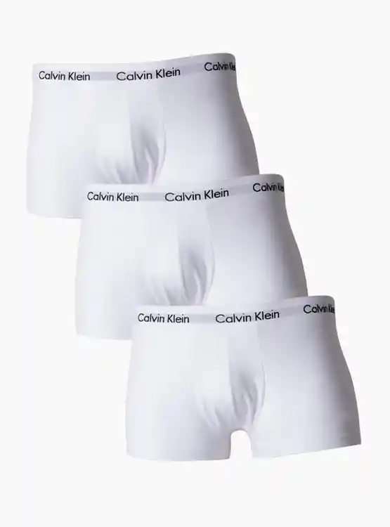 Pack X3 Bóxer Algodón Hombre Calvin Klein Talla Xl