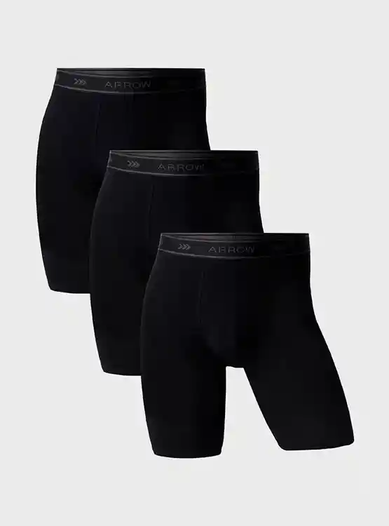 Pack X3 Bóxer Algodón Hombre Arrow Multicolor Talla L