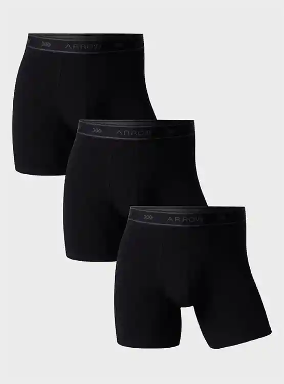 Pack 3 Bóxer Algodón Hombre Arrow Multicolor Bot3001 Talla Xl