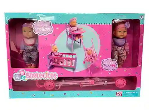 Muñeca Bostecitos Set Xl Accesorios