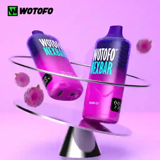 Vaper Desechable Grape Ice Nexbar 10k Puffs - Wotofo