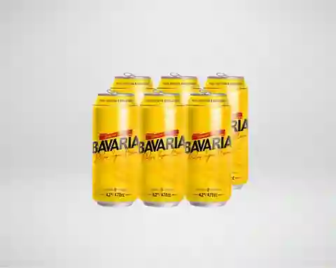Bavaria 6 Pack Lata 470 Cc