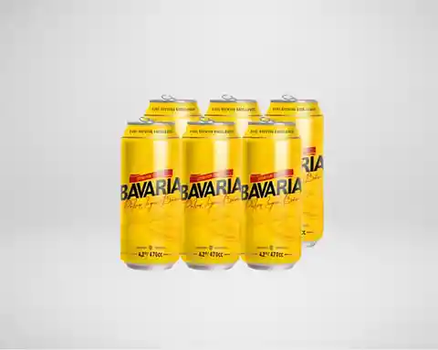 Bavaria 6 Pack Lata 470 Cc