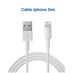 Cable Iphone 2 Metros - Carga Rápida 2.4a
