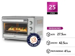 Horno Oster 25l Con Freidora Aire
