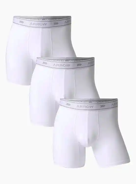 Pack X3 Bóxer Algodón Hombre Arrow Multicolor Talla L