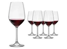 Set 6 Copas Hausmann Bordeaux Montalcino 650 Ml