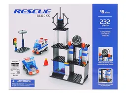 Bloques De Construcción Estación De Policia 232 Pzs