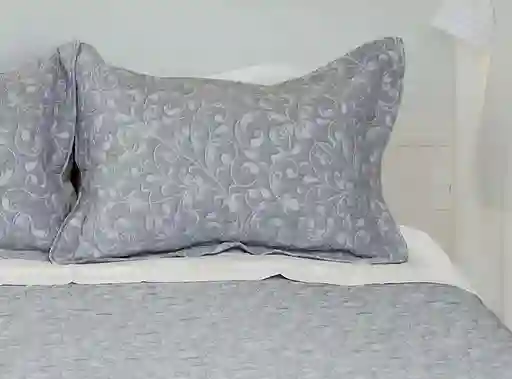 Cubrecama Nina Herrera Cassis Azul 2 Pl