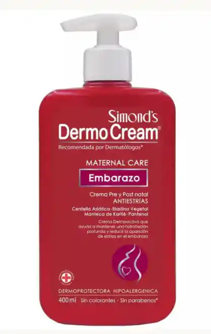 Maternal Care Embarazo Dermocream Simonds 400ml