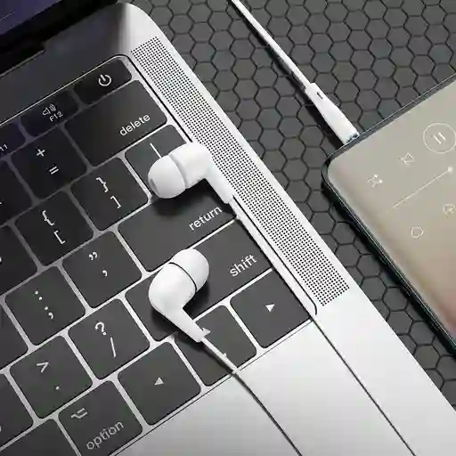 Audifonos Auxiliar 3.5mm Manos Libres Hoco M97 Blanco