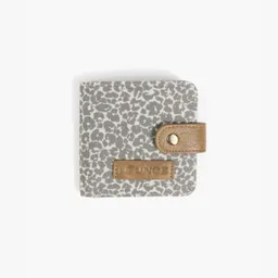 Billetera Mujer Animal Print Café