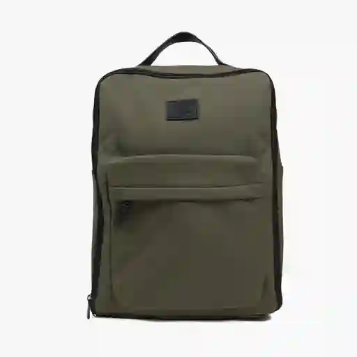 Mochila Mujer Charm Verde Musgo