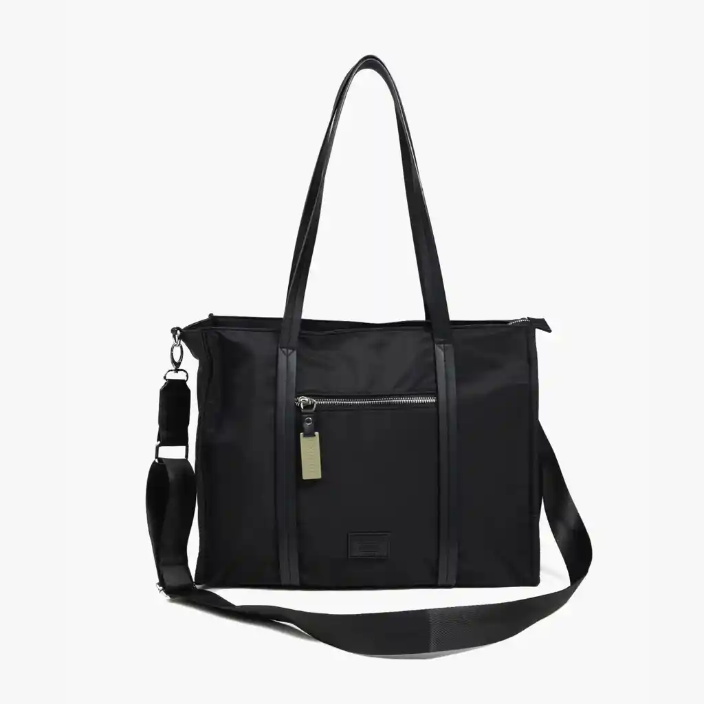 Cartera De Hombro Mujer New Office Negro