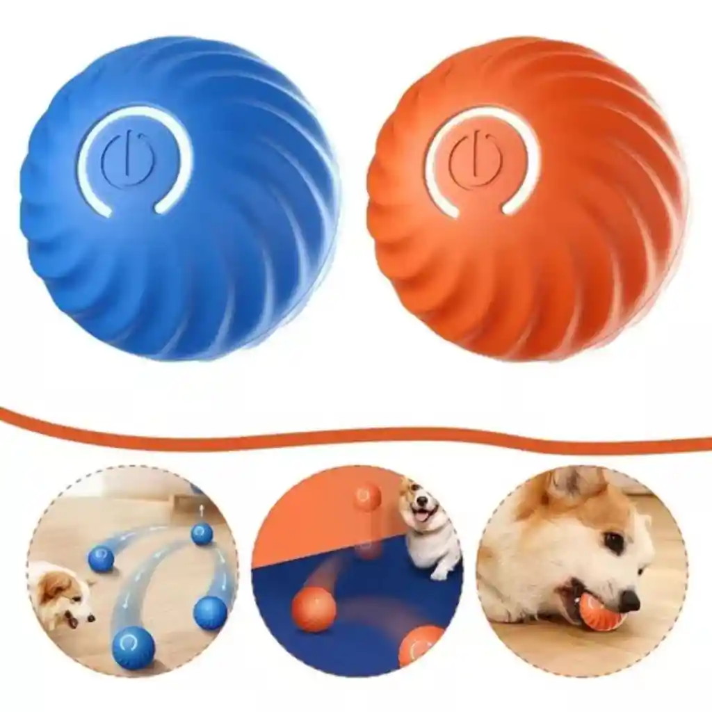 Wonder Dog - Pelota Inteligente Rebotadora (recargable) Para Perros 6.7 Cm (pg-dt064)
