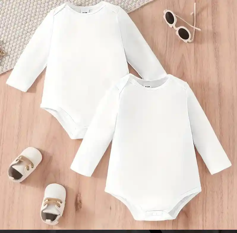 Ajuar 6 Piezas Básicos Para Bebé Blanco