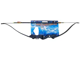 Arco Recurvado Juvenil Wizardly 20lbs Negro +2 Flechas Y Mas