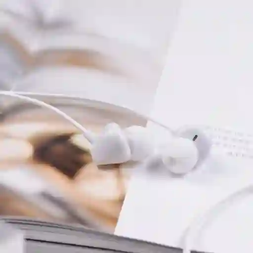 Audifonos Auxiliar 3.5mm Manos Libres Hoco M60 Blanco