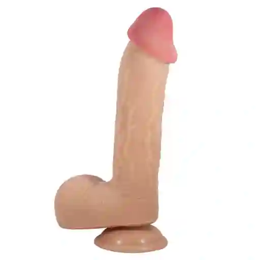 Dildo Hiper Realista Piel Deslizante 23 Cm