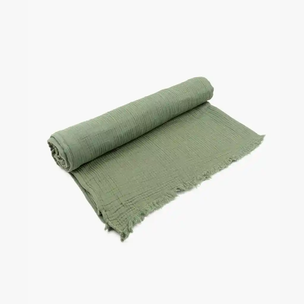 Piecera Mujer Algodón Gauze Verde