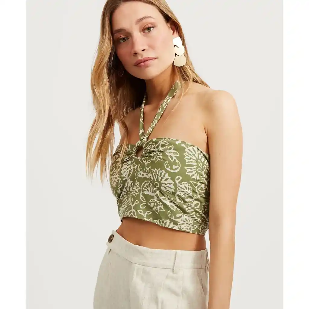 Top Mujer Multiuso Xl Verde