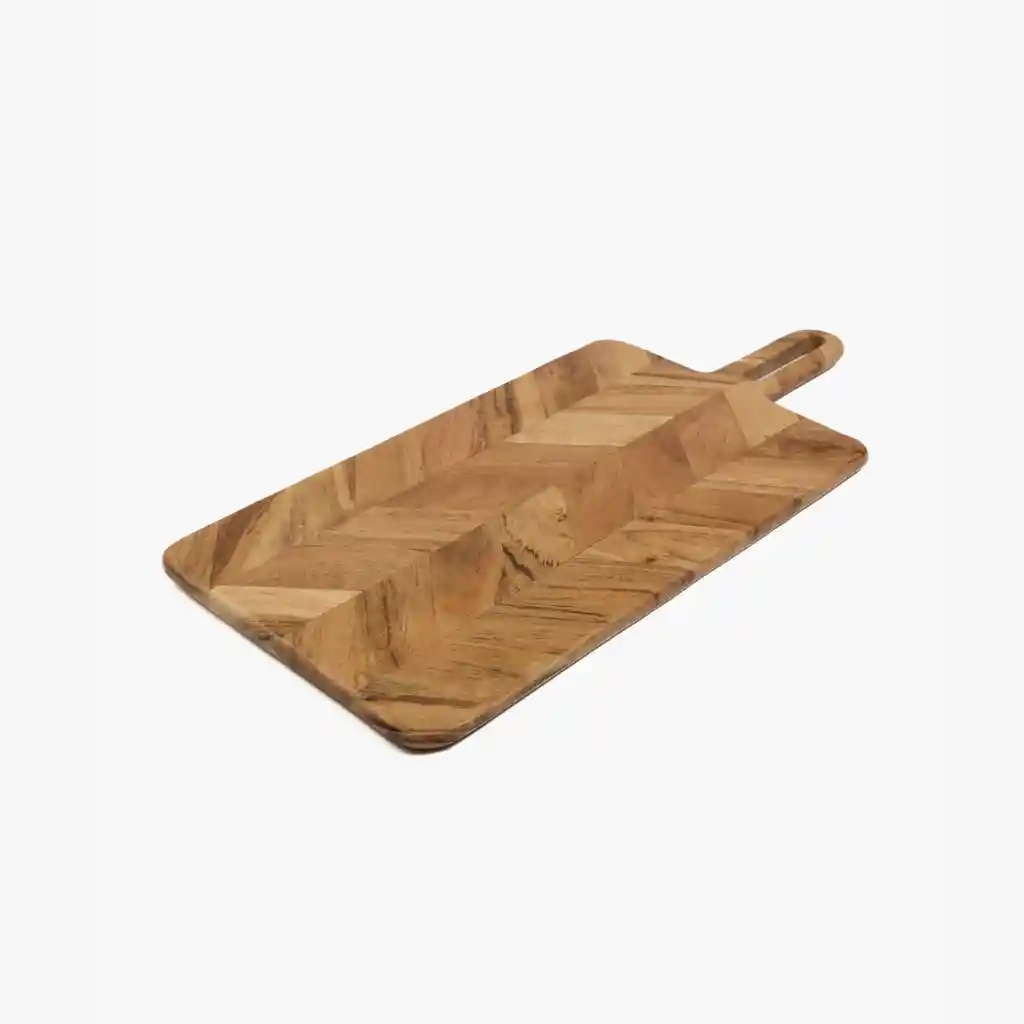 Tabla Mujer Madera Acacia Café