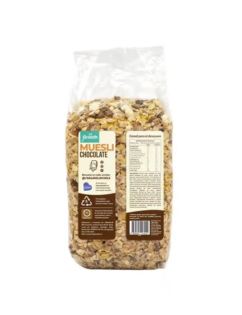 Muesli Chocolate - Granolin