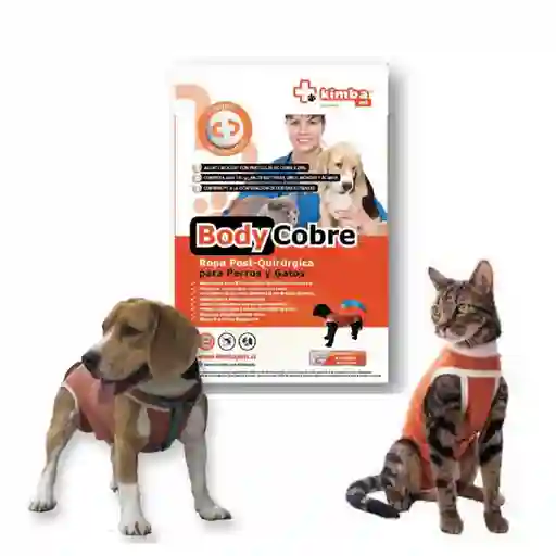 Body Cobre Castración Perros Machos Talla 5