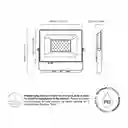 Proyector Led De Exterior Ip65, 50w Blanco Frio, 220v, Sec 6500k 4500lm - Demasled