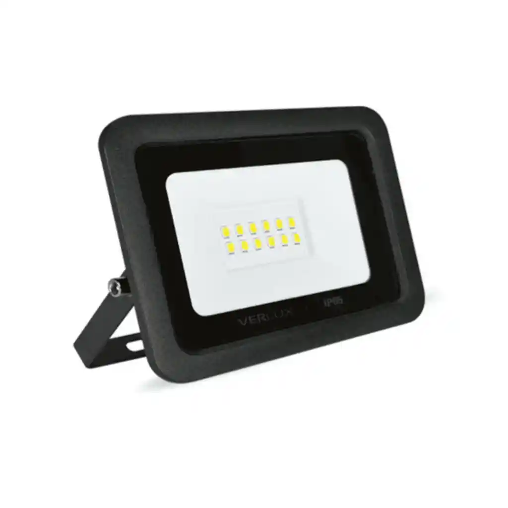 Reflector Led 10w Negro 6500k Ip65 - Vkb