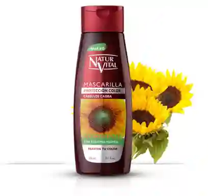 Mascarilla A La Henna Cabellos Caoba Naturvital
