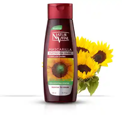 Mascarilla A La Henna Cabellos Caoba Naturvital