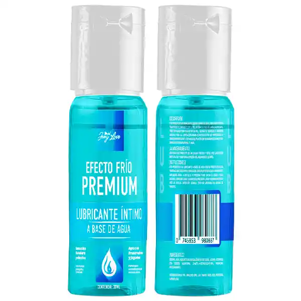 Lubricante Íntimo Premium Efecto Frío 30ml