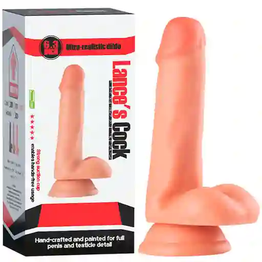 Consolador Realista De 16 Cm Y 3.5 De Ancho Lance’s Cock
