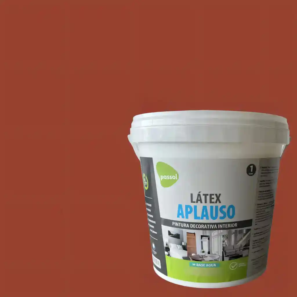 Latex Aplauso Rojo Colonial 1gl