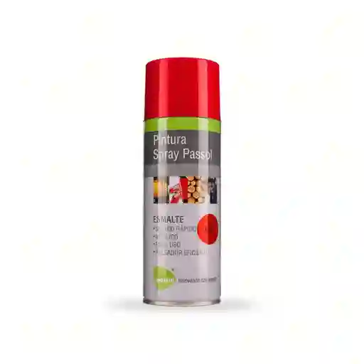Pintura En Spray Secado Rapido Rojo Vivo