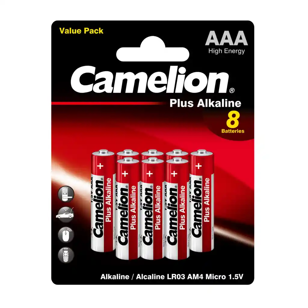 Pilas Alcalinas Plus Aaa
